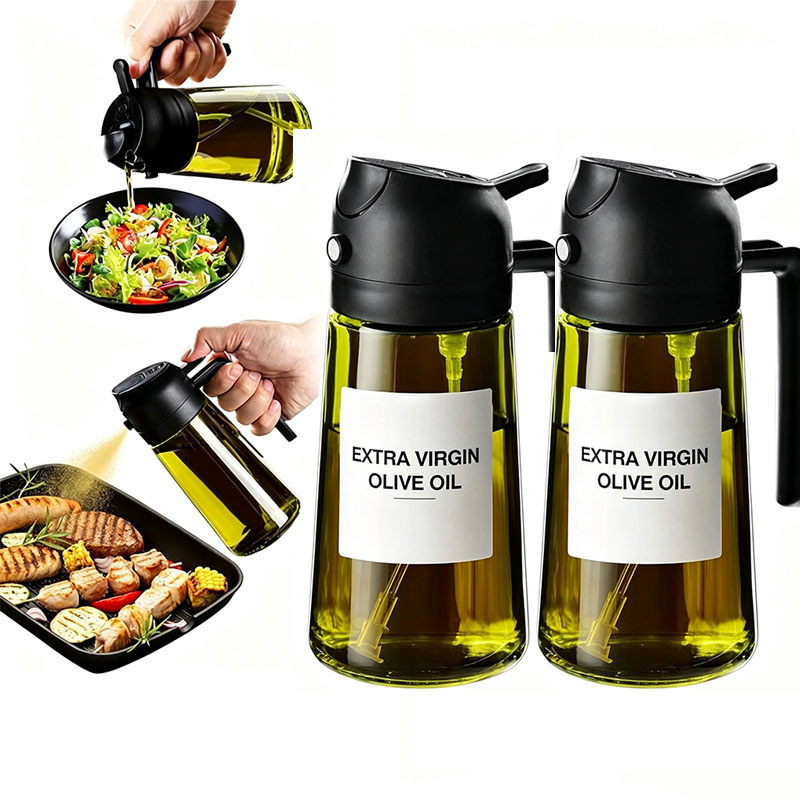 Kitchen Gadgets Air Fryer - Dispenser per Olio d'Oliva in Plastica