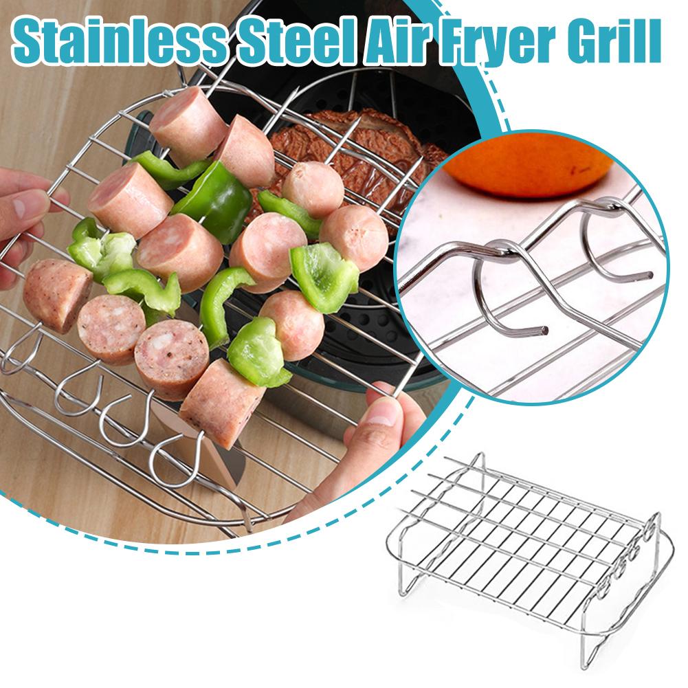 Air Fryer Accessories - Friggitrice ad aria in acciaio inossidabile