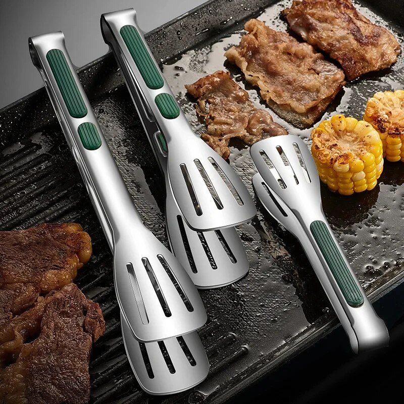 Kitchen Gadgets List - 1pc Pinze per alimenti in acciaio