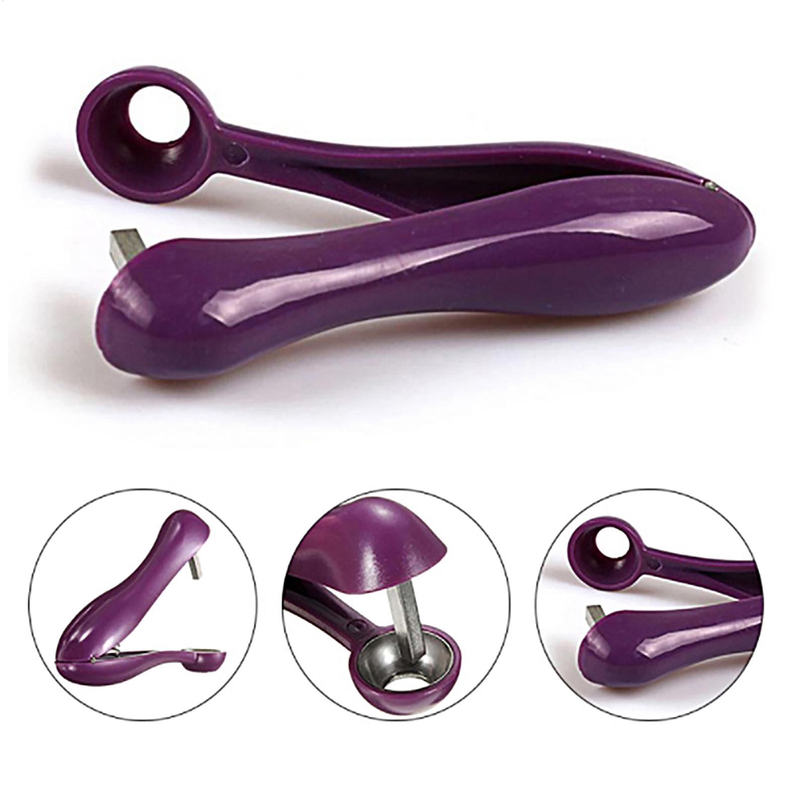 Kitchen Gadgets Tools - Spremi-ciliegie portatile, estrattore di noccioli per