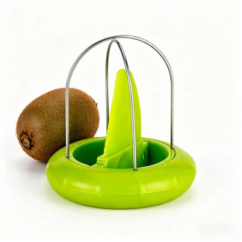 Kitchen Gadgets Essential - Sbucciatore Creativo per Kiwi in Acciaio