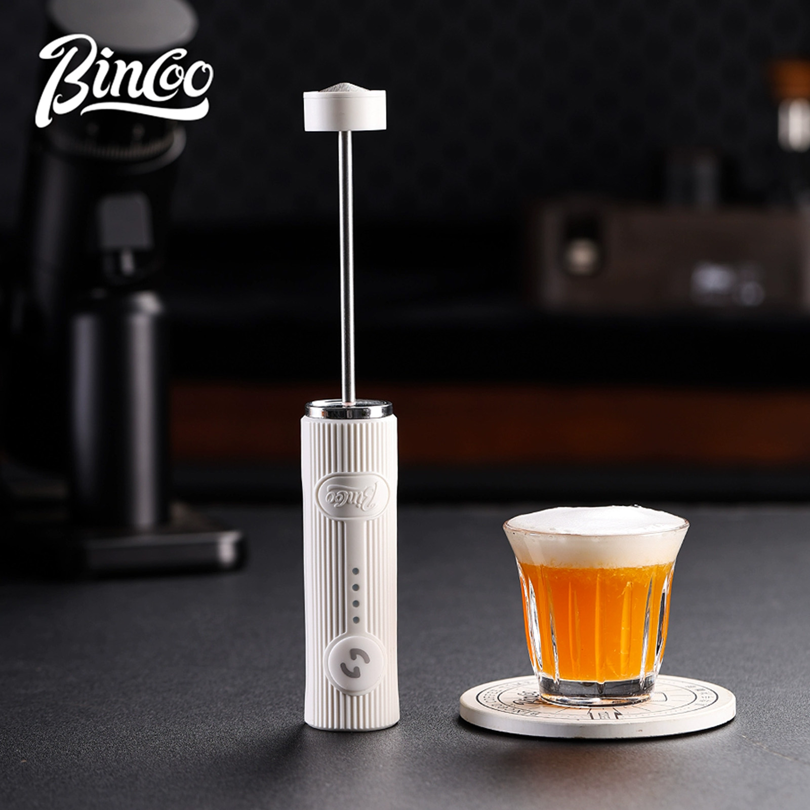 Milk Frother - Bincoo Nuovo Latte Schiuma Caffè Frusta