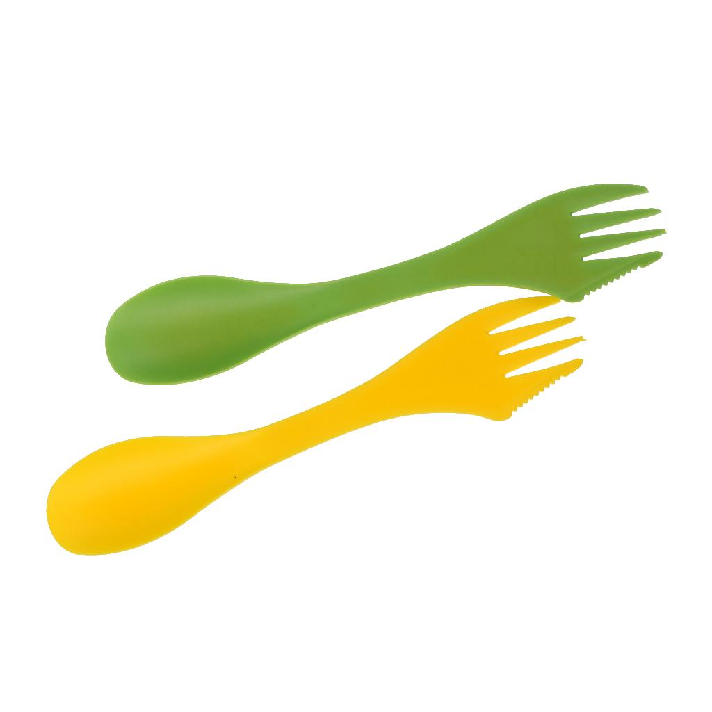 Kitchen Gadgets And Utensils - Set di Posate Multifunzionale da Campeggio,