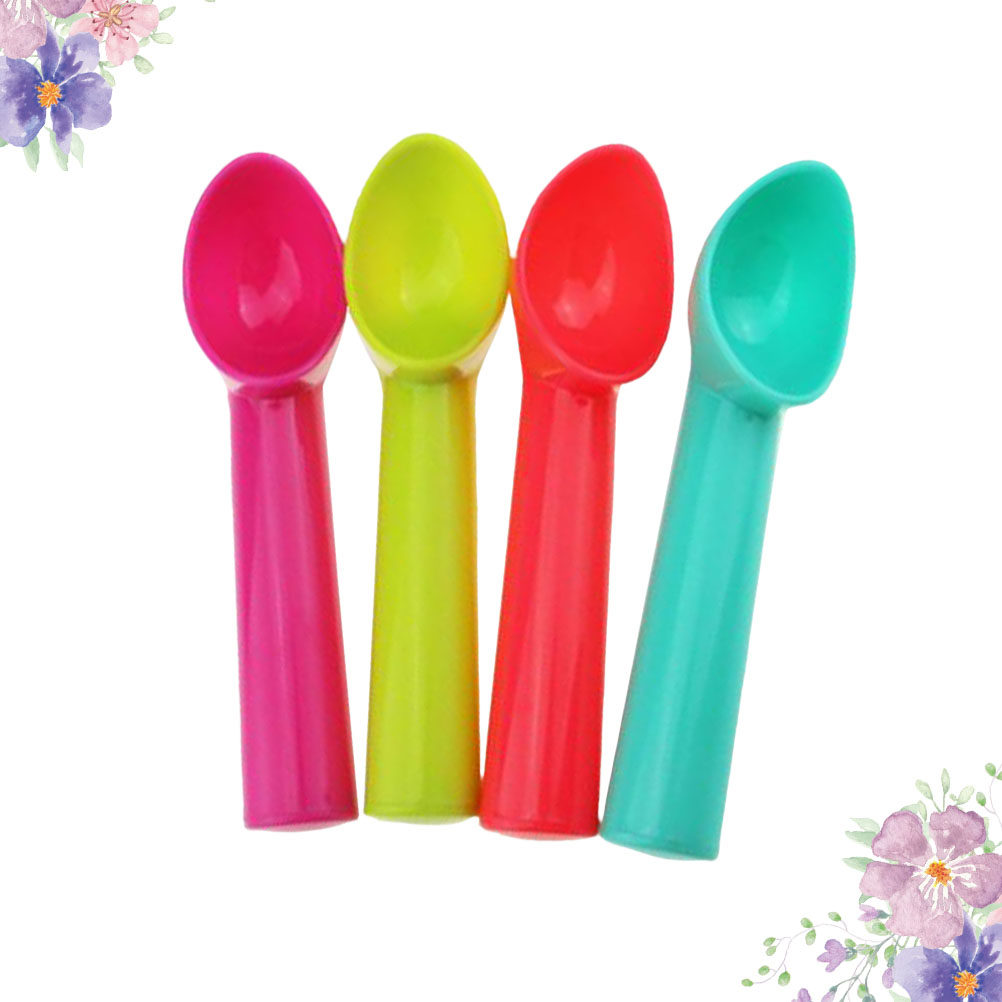 Kitchen Gadgets Kitchen - Set di 4 Cucchiai Ergonomici in