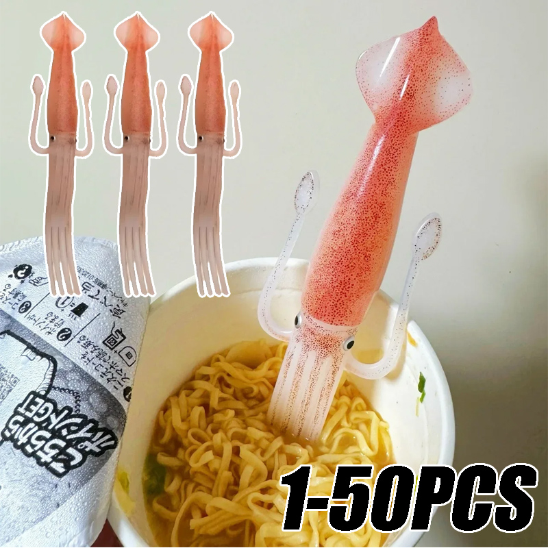 Kitchen Gadgets And Utensils - 1-50PCS Forchetta per alimenti a tema