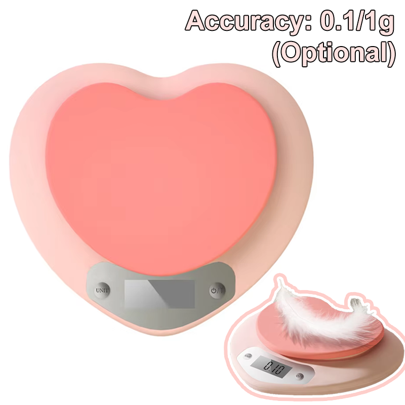 Digital Kitchen Scale - Bilancia Digitale da Cucina Rosa a