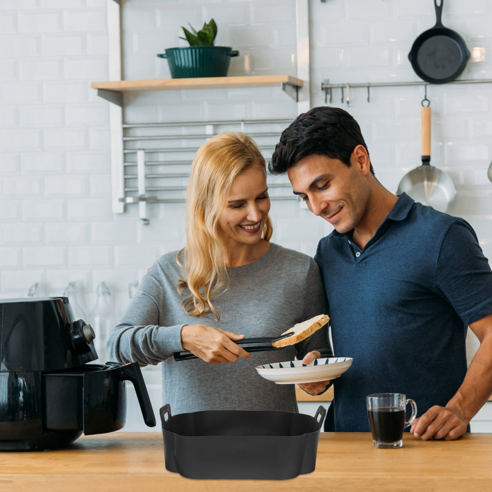 Air Fryer Accessories - Tappetino in Silicone per Friggitrice ad