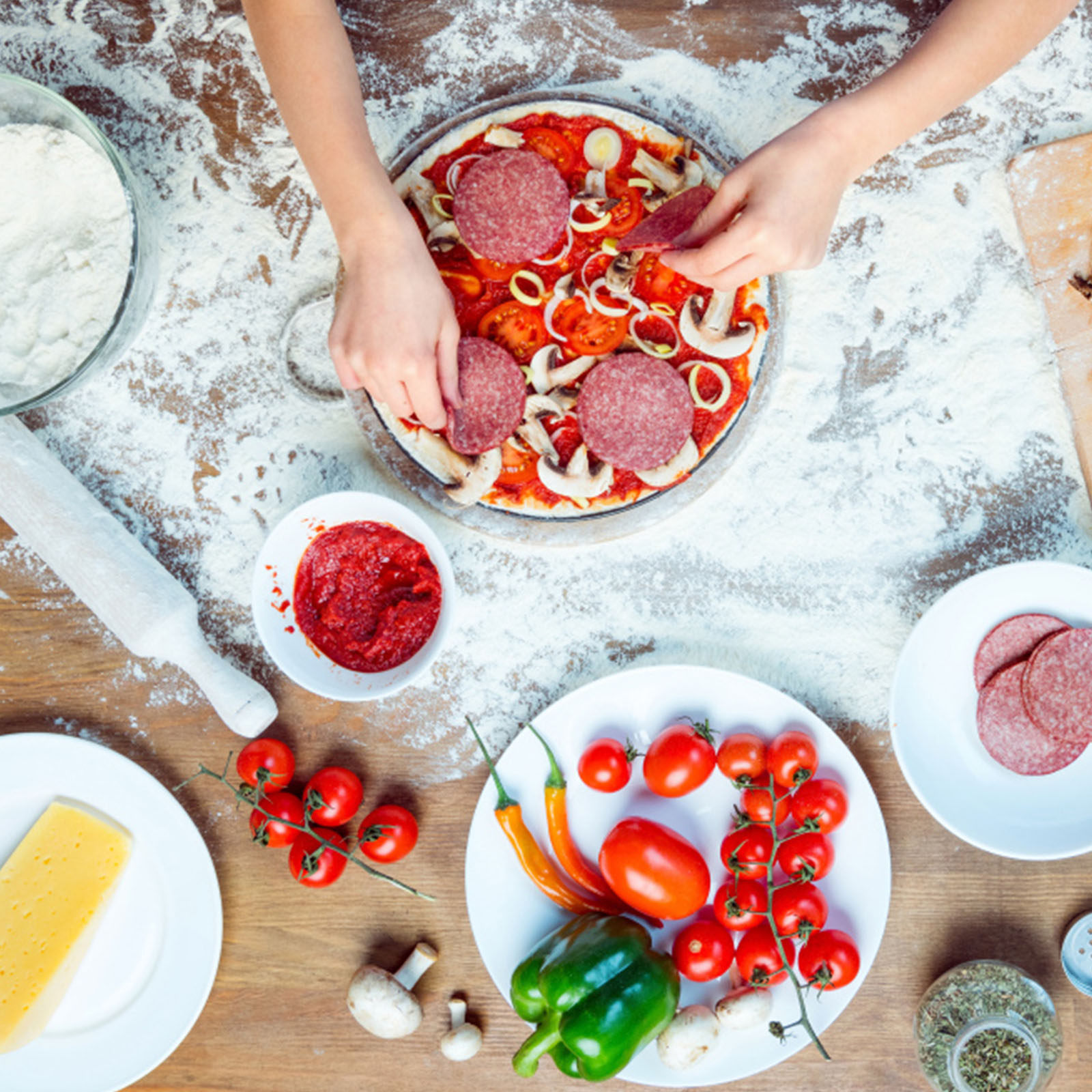 Pizza Stone Baking - Anello per Pizza in Acciaio Inox,
