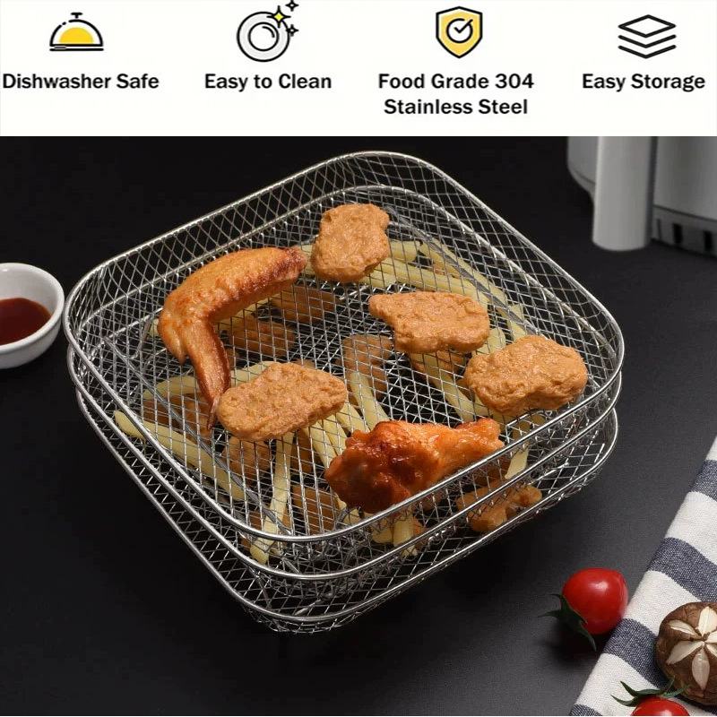 Griglia per friggitrice ad ari - Air Fryer Accessories recensione e prezzo