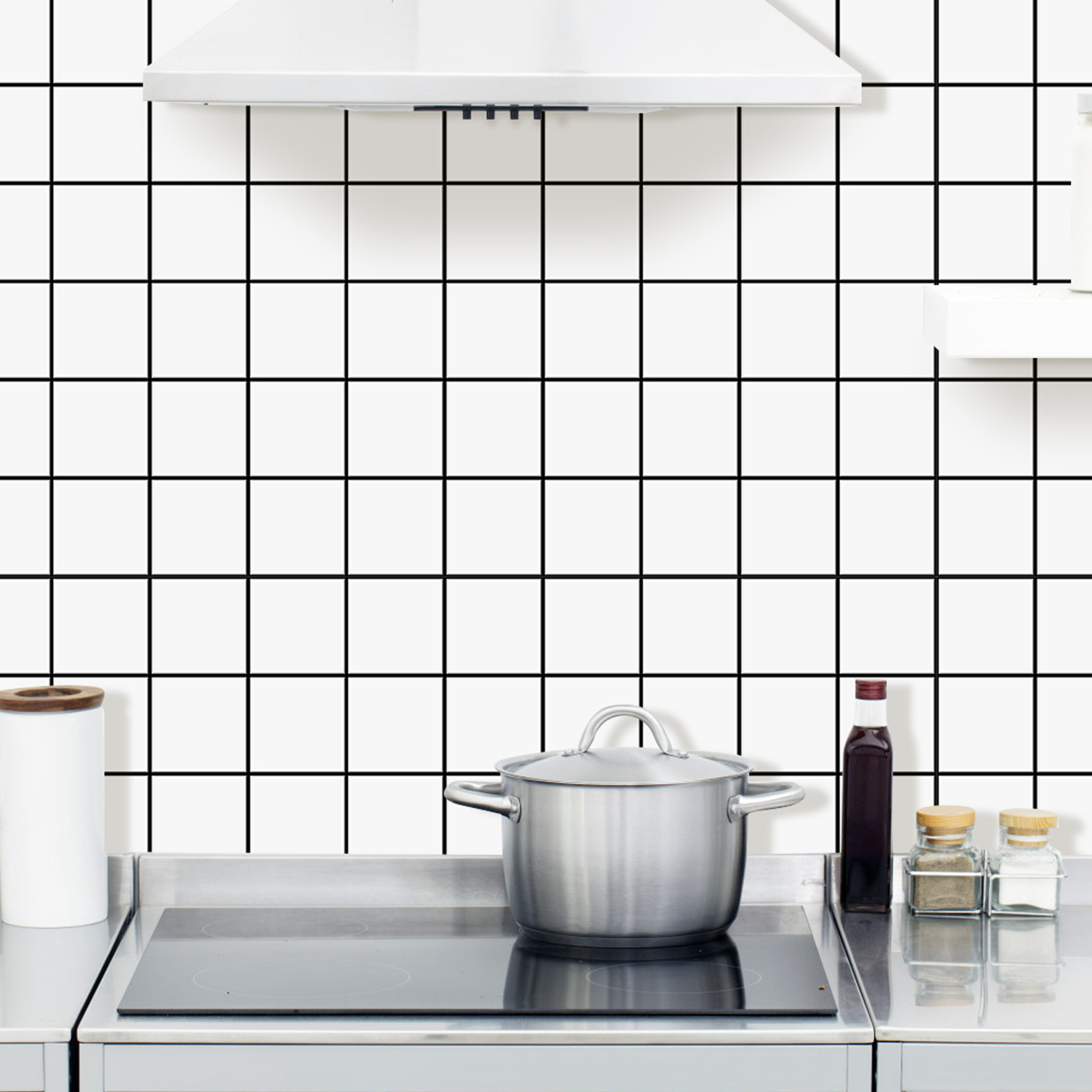10 adesivi quadrati premium pe - Kitchen Gadgets Cabinet recensione e prezzo