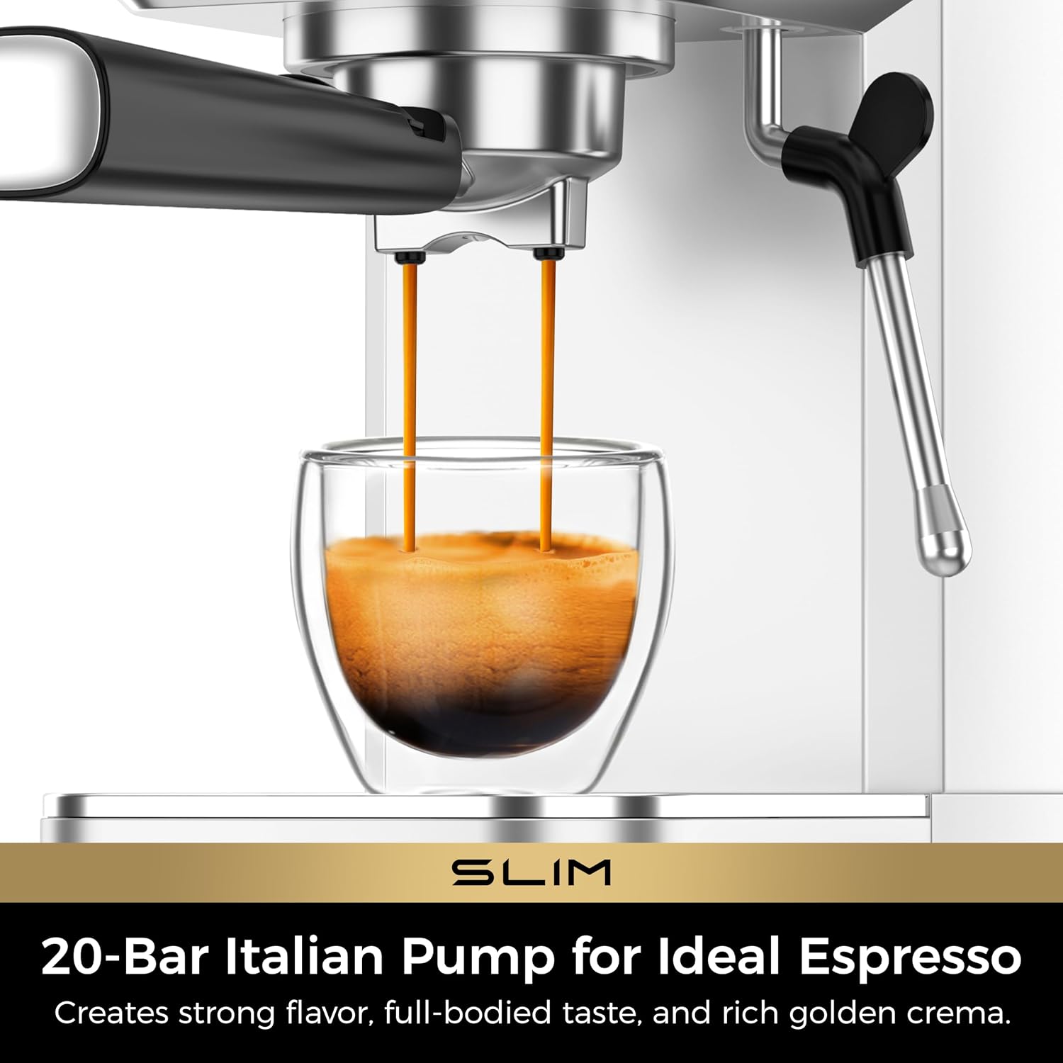 Macchina per Espresso 20 Bar c - Milk Frother recensione e prezzo