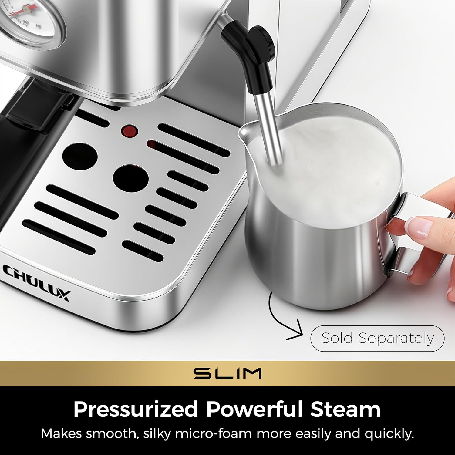 Macchina per Espresso 20 Bar c - Milk Frother recensione e prezzo