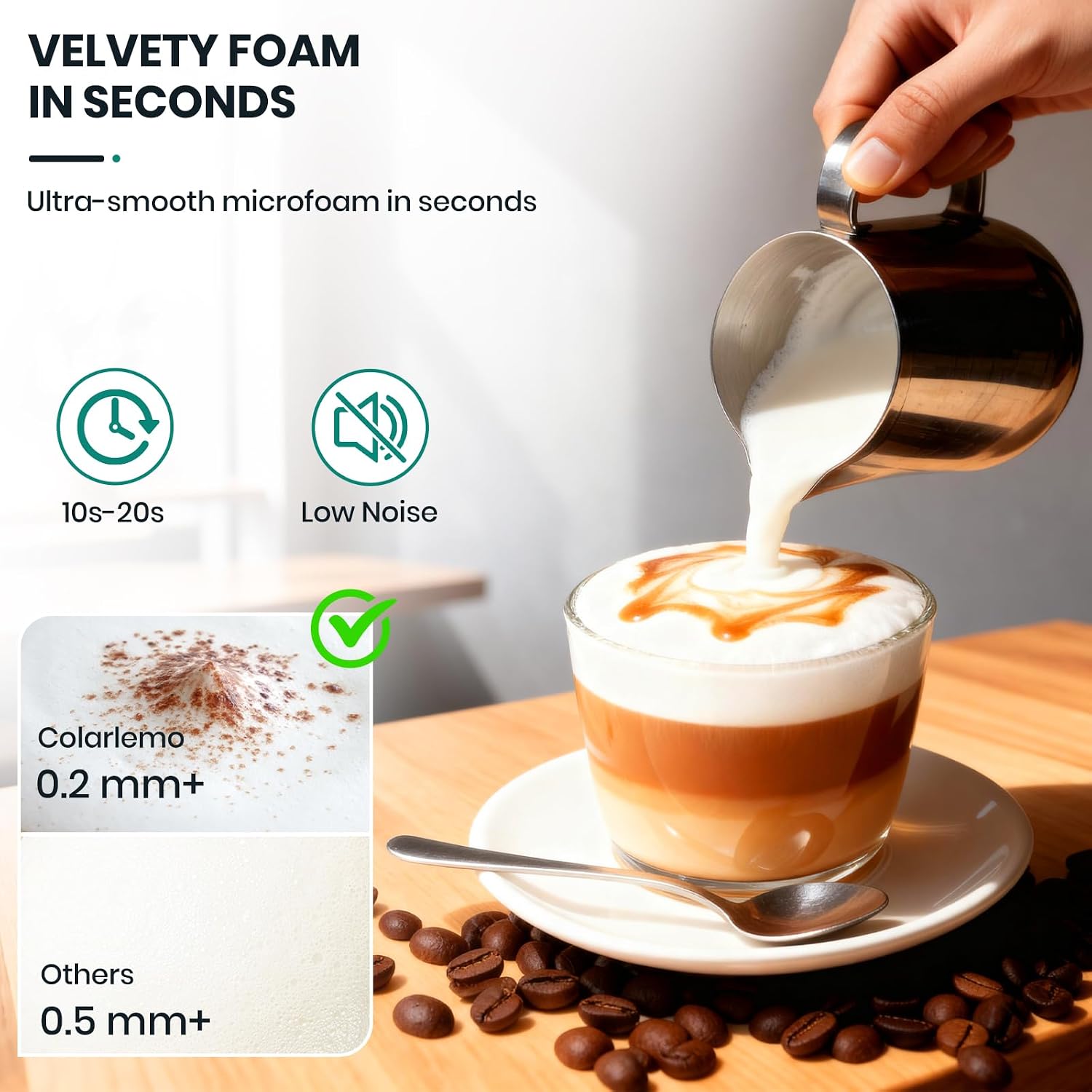 Montalatte Ricaricabile Portat - Milk Frother recensione e prezzo