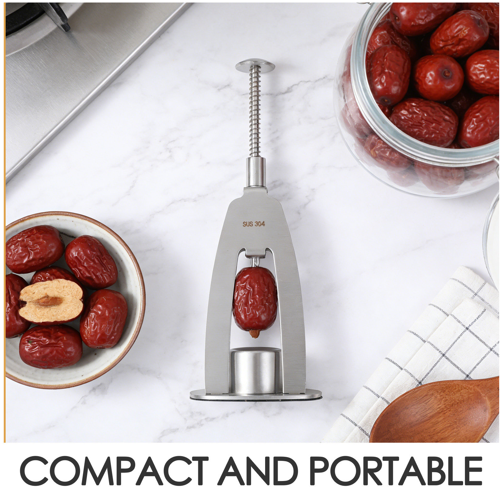 Estrattore di nocciolo per dat - Kitchen Gadgets Tools recensione e prezzo