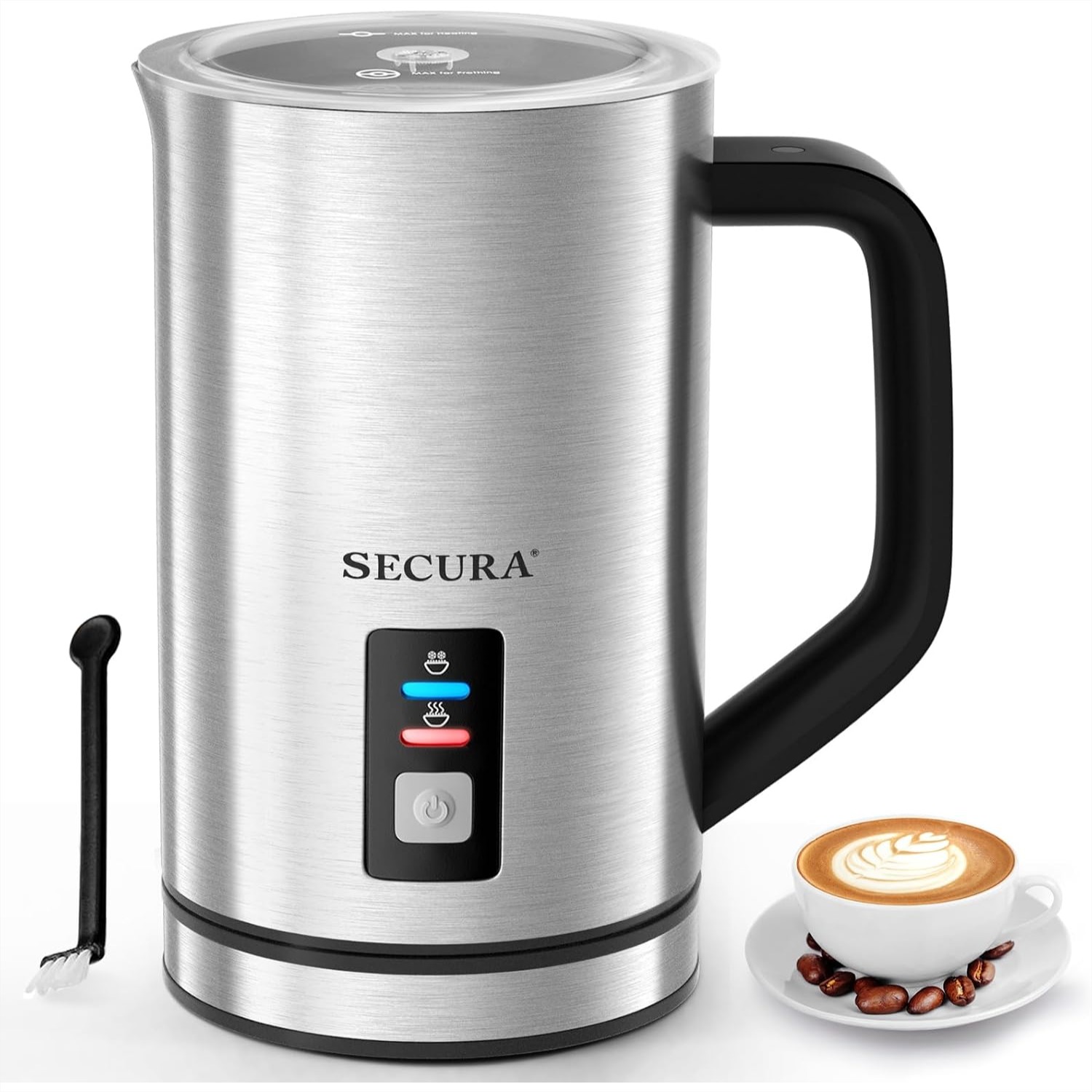 Montalatte Elettrico in Acciai - Milk Frother recensione e prezzo