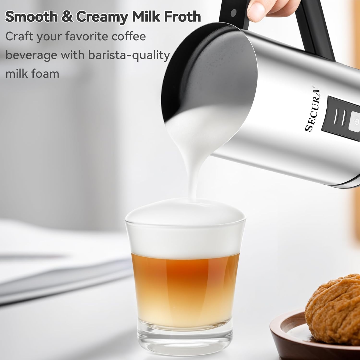Montalatte Elettrico in Acciai - Milk Frother recensione e prezzo