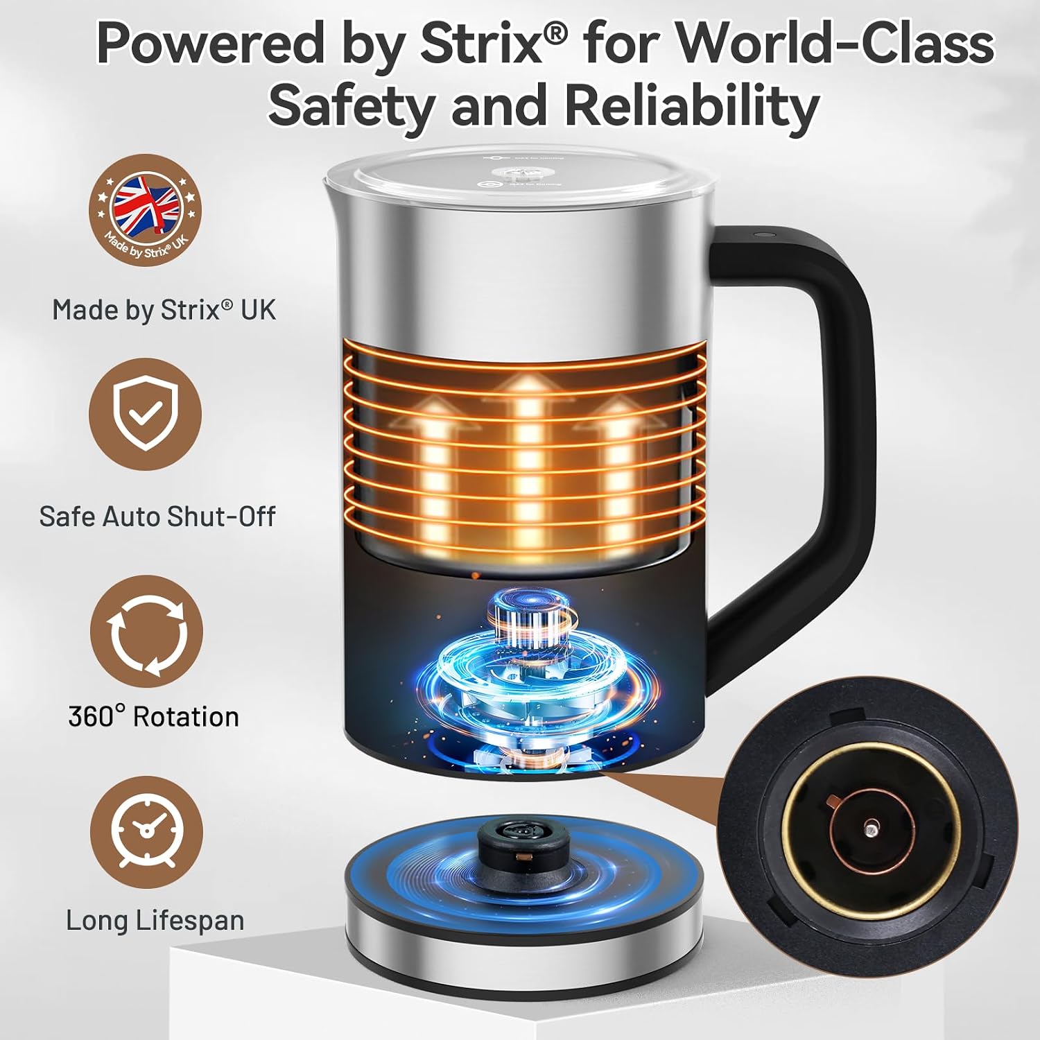 Montalatte Elettrico in Acciai - Milk Frother recensione e prezzo