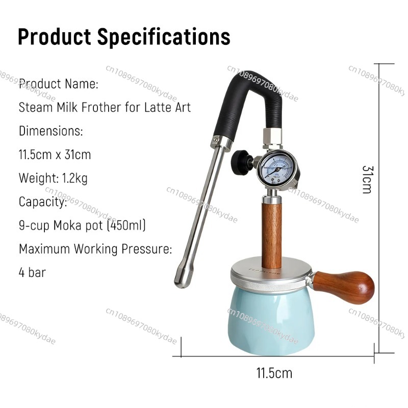 Montalatte Pneumatico ad Alta  - Milk Frother recensione e prezzo