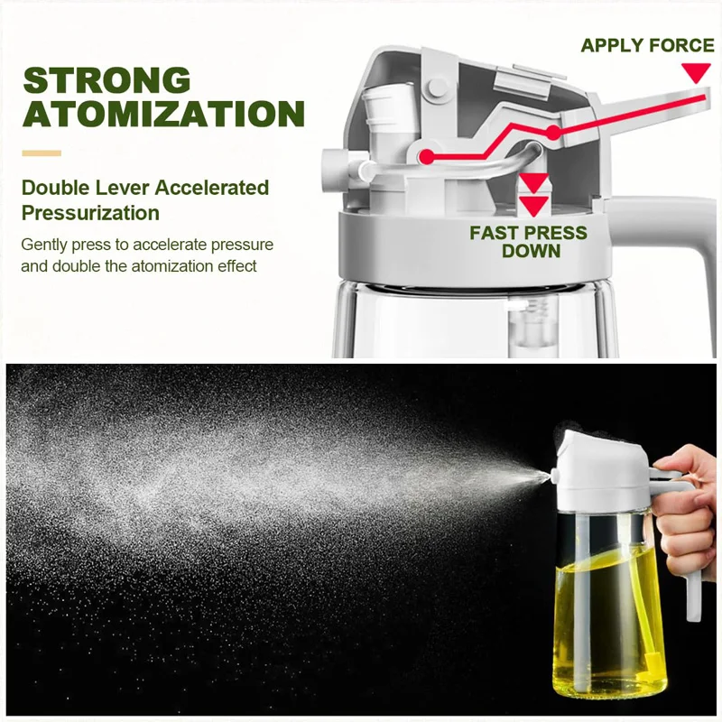 2 in 1 Pour Spray Spruzzatore  - Kitchen Gadgets Air Fryer recensione e prezzo