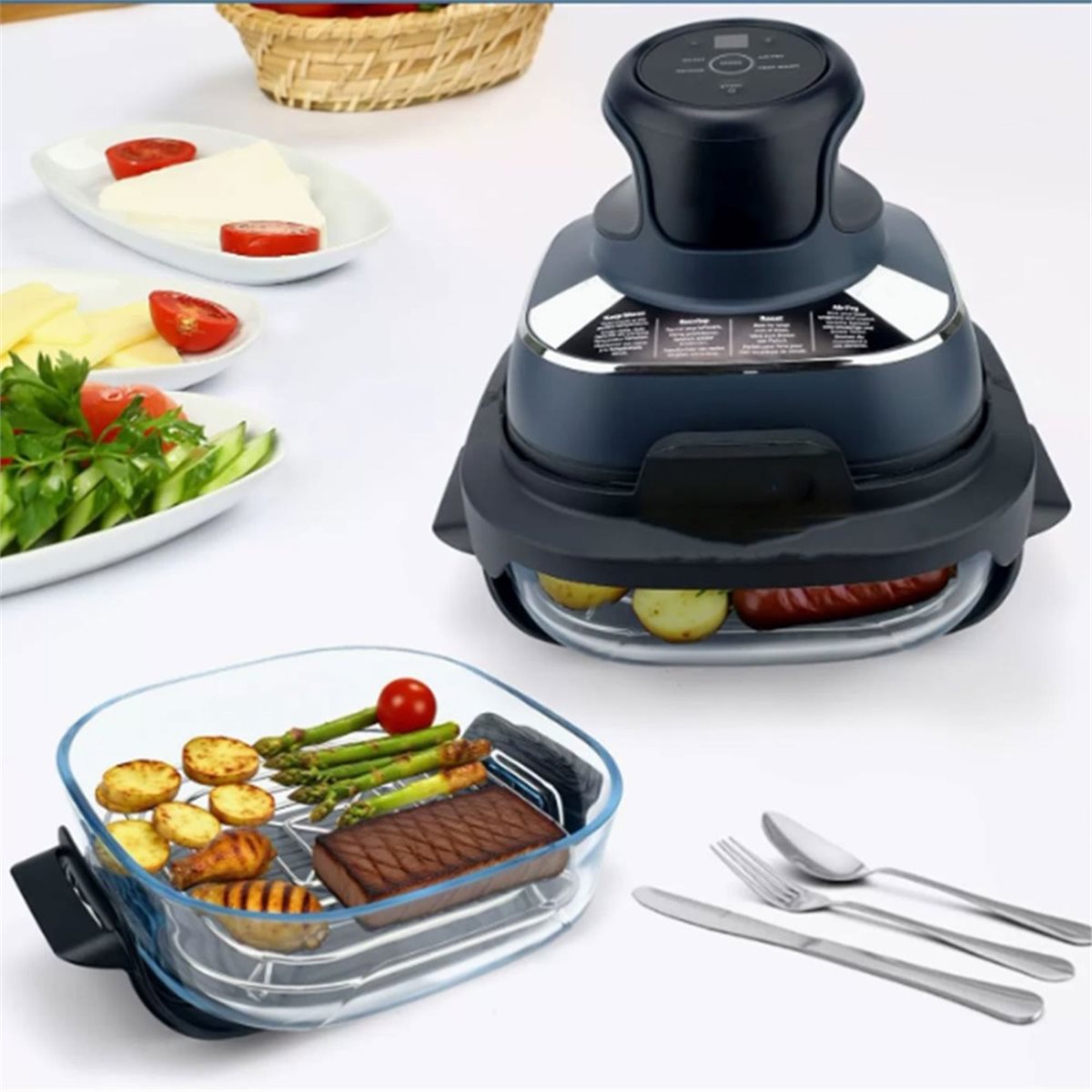 Aggiornamento. Set di 3 Grigli - Air Fryer Accessories recensione e prezzo