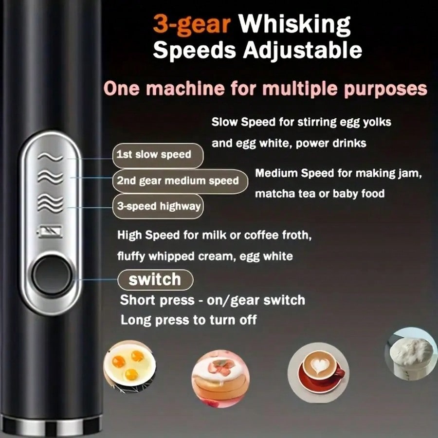 Frullatore elettrico portatile - Milk Frother recensione e prezzo