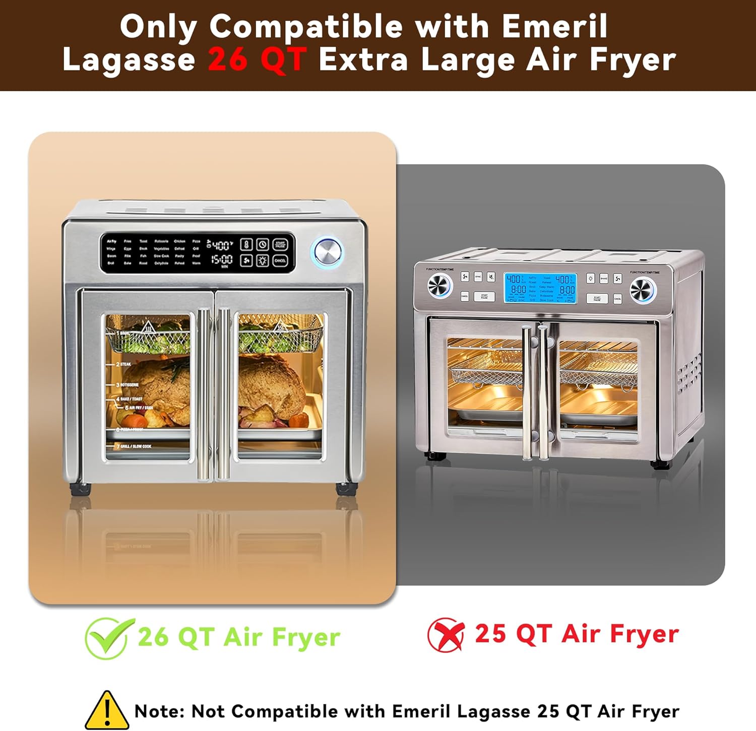 Fogli di carta da forno usa e  - Air Fryer Accessories recensione e prezzo