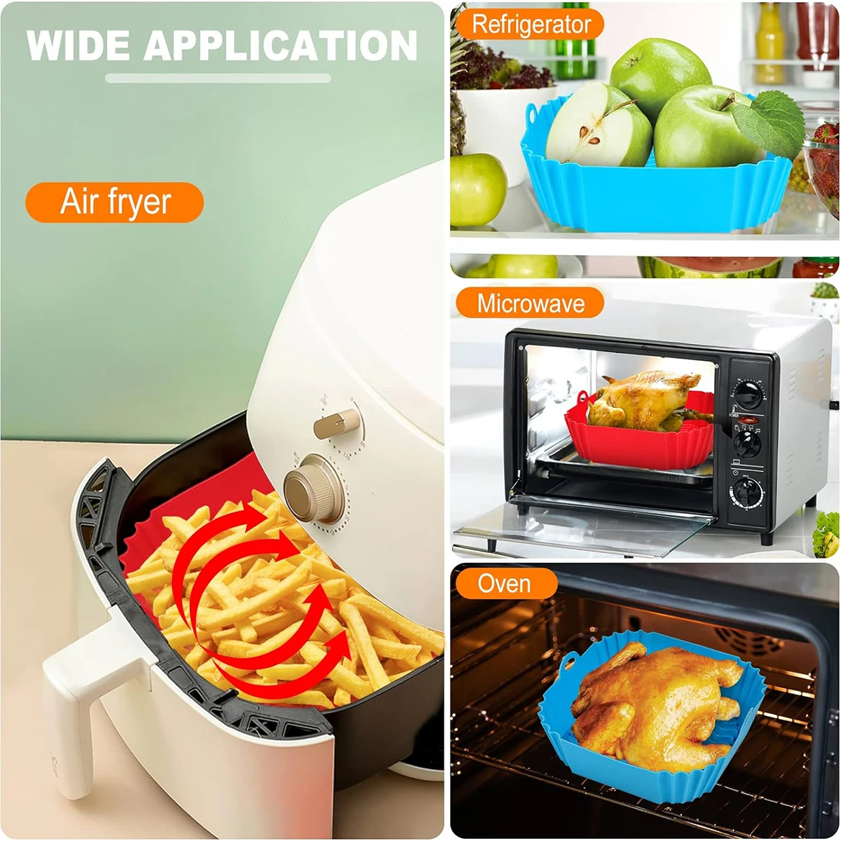 Cestelli in Silicone per Frigg - Air Fryer Accessories recensione e prezzo