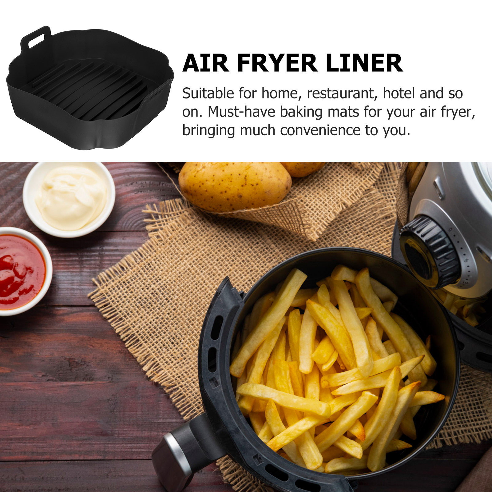 Tappetino in Silicone per Frig - Air Fryer Accessories recensione e prezzo