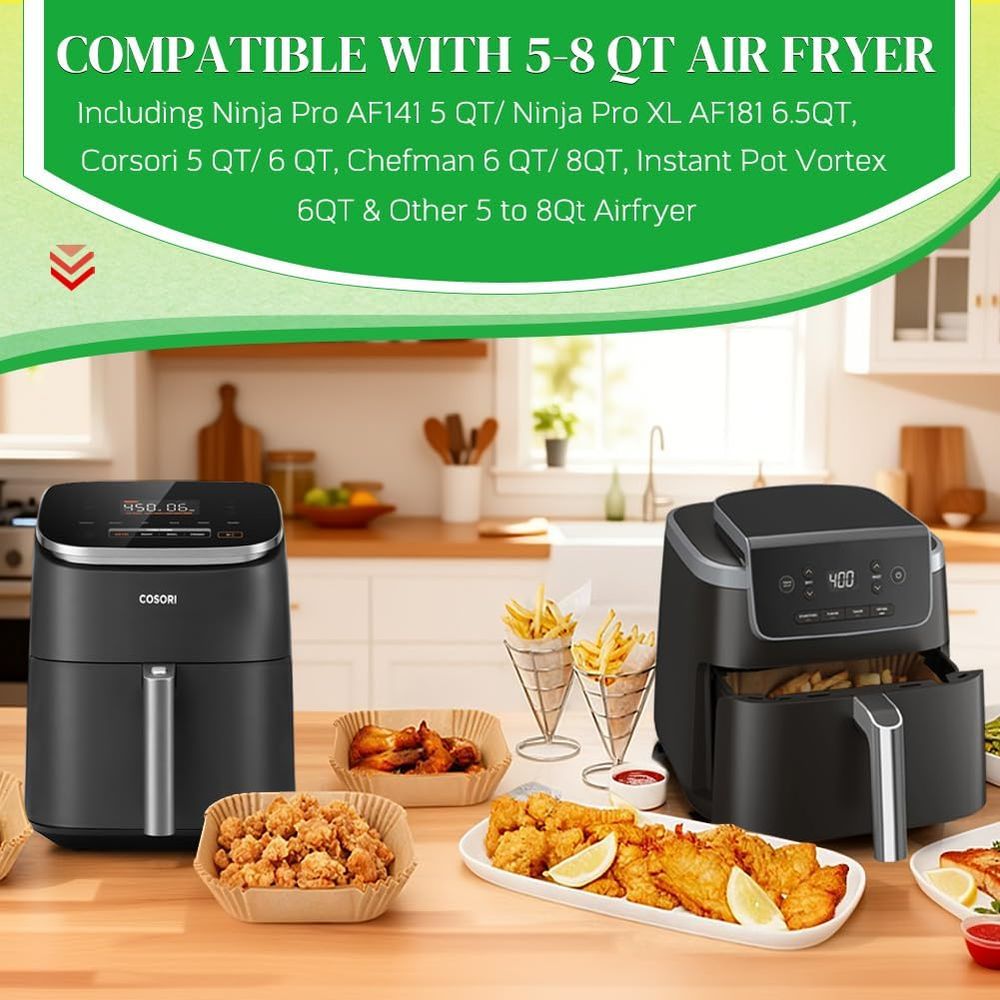 300 Pezzi di Carta Antiaderent - Air Fryer Accessories recensione e prezzo