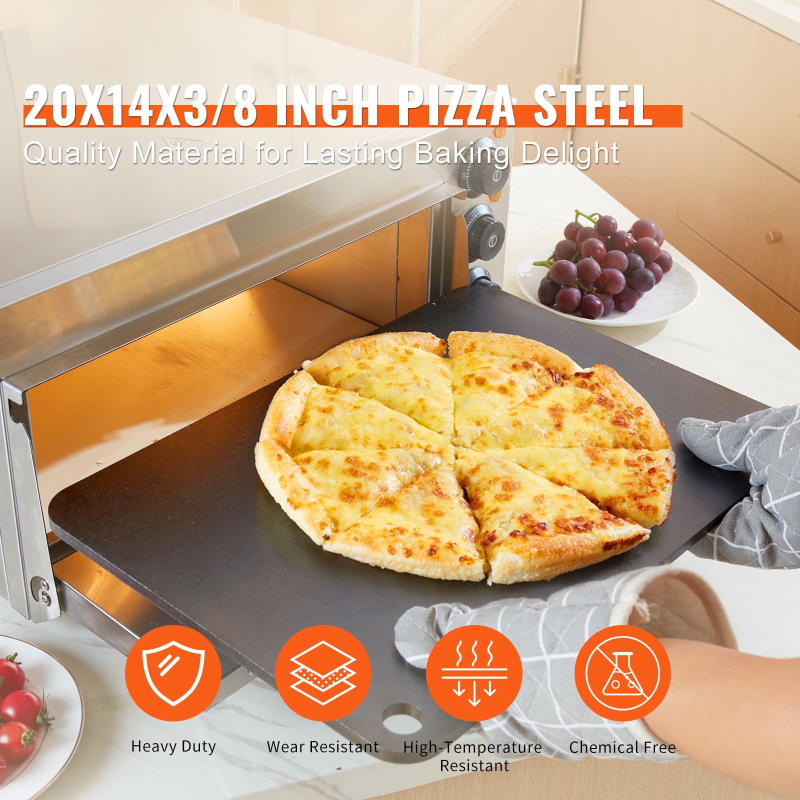 Pizza Steel, piastra per pizza - Pizza Stone Baking recensione e prezzo