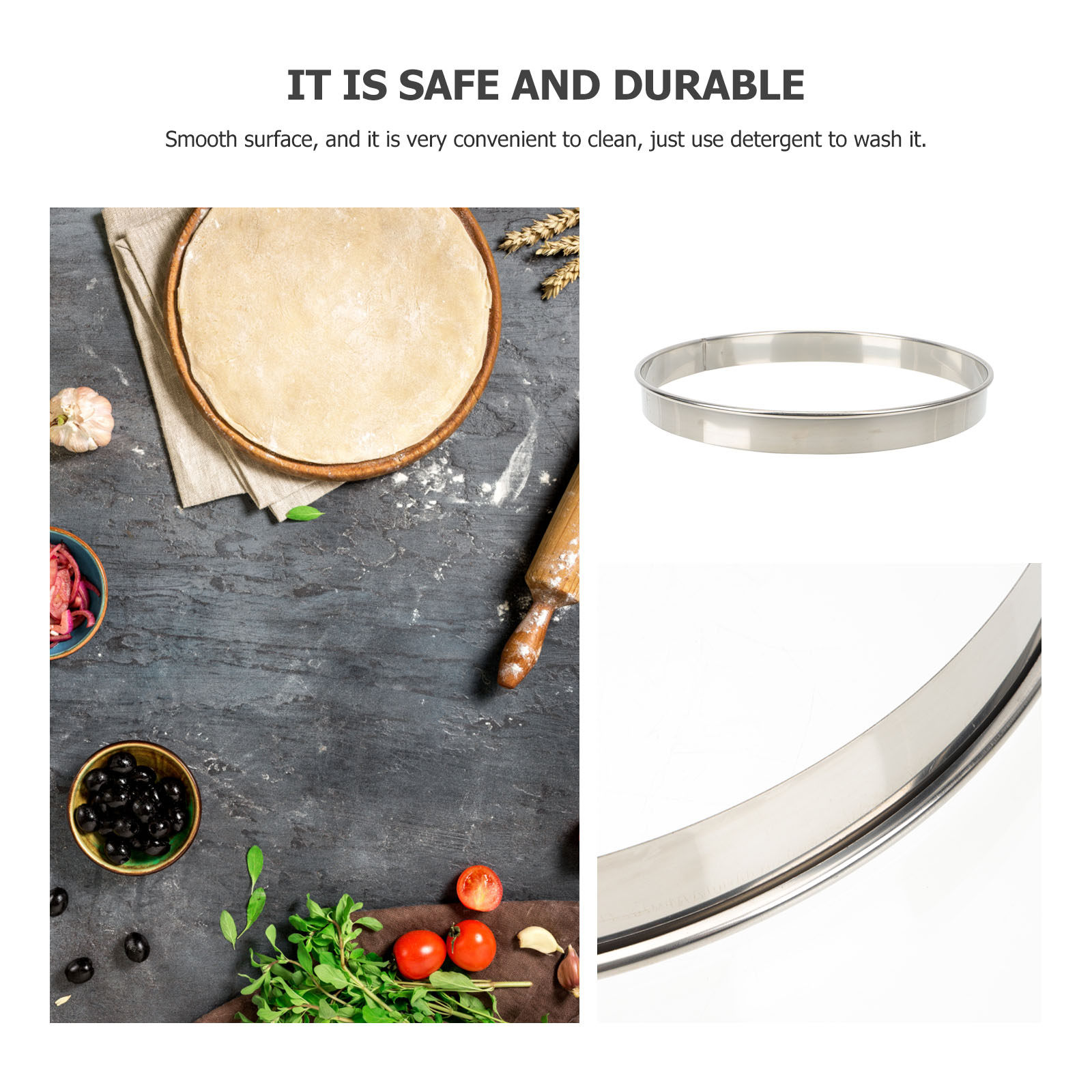 Anello per Pizza in Acciaio In - Pizza Stone Baking recensione e prezzo