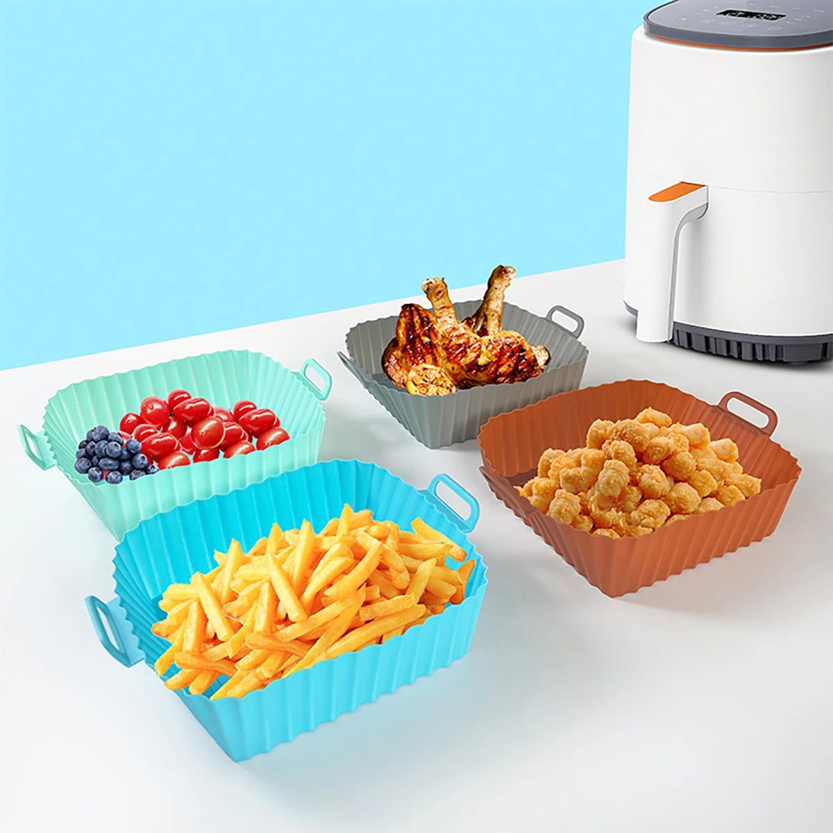Stampo in silicone per friggit - Air Fryer Accessories recensione e prezzo
